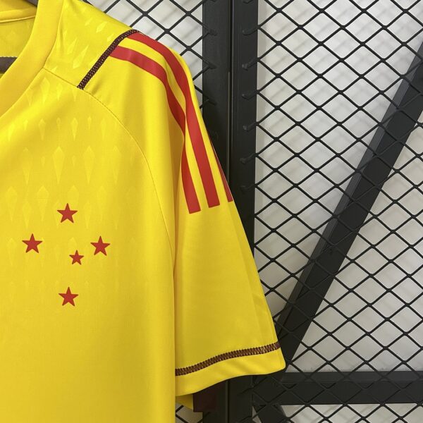 Camiseta Cruzeiro 2024/25 Arquero — detalle inferior