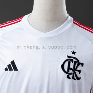 Camiseta Flamengo 2023/24 Visita — detalle de tejido transpirable