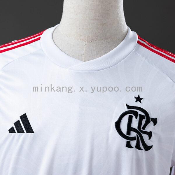 Camiseta Flamengo 2023/24 Visita — detalle de tejido transpirable