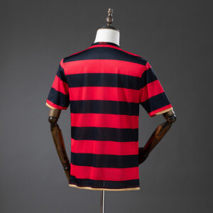 Camiseta Flamengo 2009/10 Retro Local — detalle textura de tela