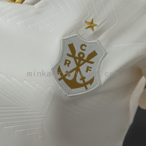 Camiseta Flamengo 1981 Retro Tercera — detalle del tejido