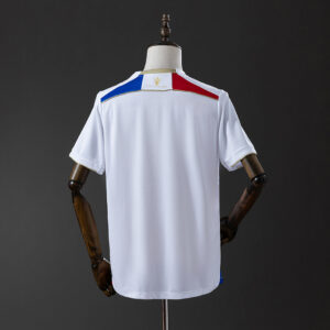 Camiseta Fortaleza 2023/24 Visita — detalle del bajo de la camiseta