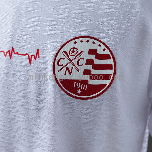 Camiseta Náutico 2023 Visita — detalle textura del tejido