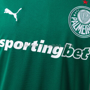 Camiseta Palmeiras 2024/25 Local — detalle de tejido