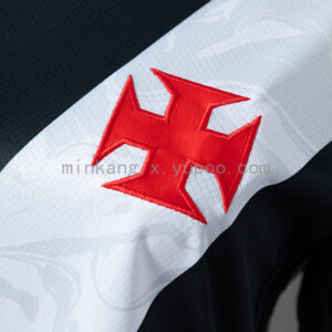 Camiseta Vasco da Gama 2024/25 Local Mujer — detalle de la costura lateral