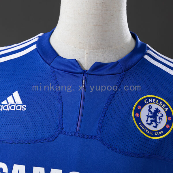 Camiseta Chelsea 2014/15 Local Manga Larga - vista lateral derecha