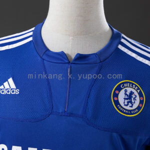Camiseta Chelsea 2006/07 Local Retro - detalle cuello