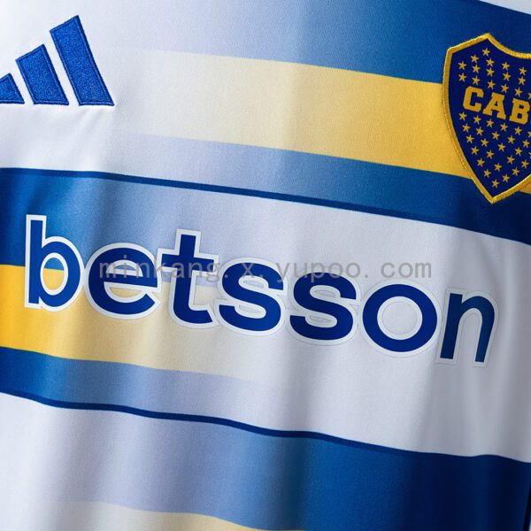 Camiseta Boca Juniors 2023/24 Tercera - detalle patrocinador Betsson