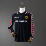 Camiseta Manchester United 1994/95 Retro Tercera Manga Larga - vista frontal