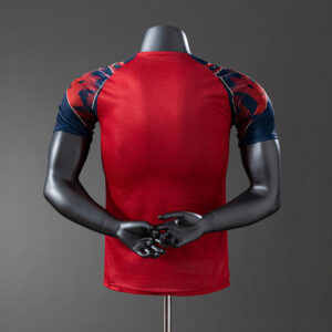 Camiseta Manchester United 2024 Edición Especial Año del Dragón Versión Jugador - vista de cerca de los colores y texturas