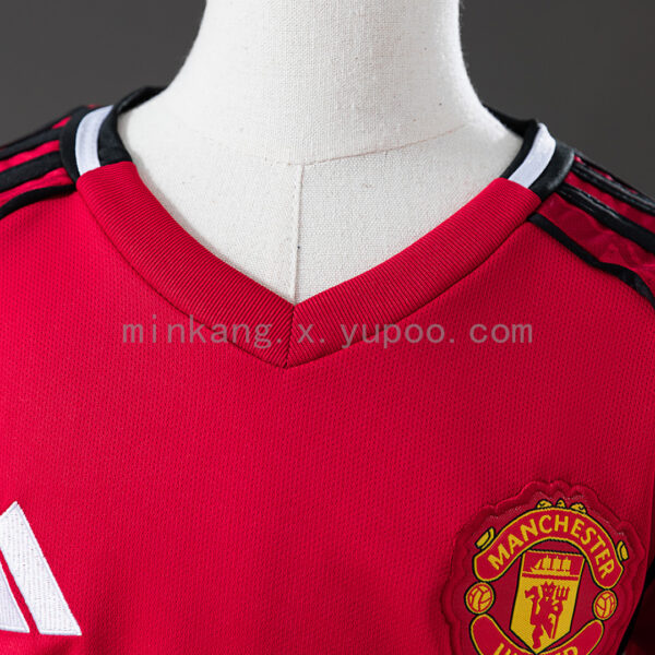 Camiseta Manchester United 2024/25 Local Niño - detalle