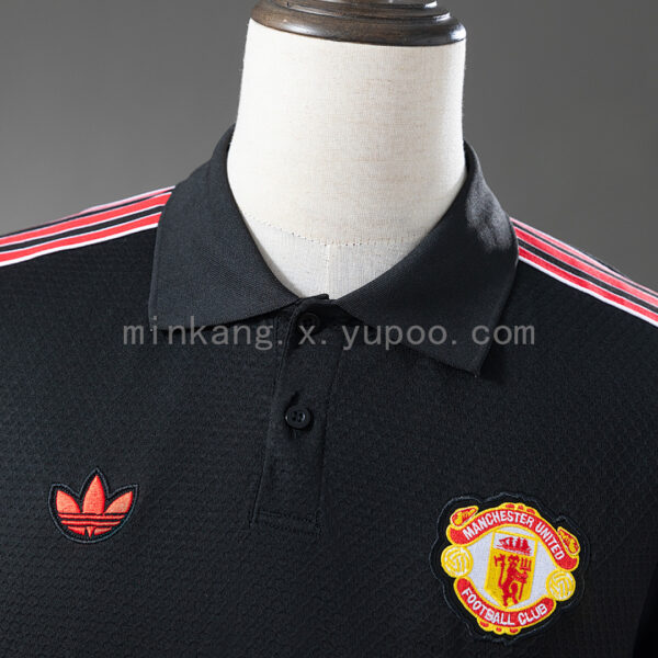 Camiseta Manchester United 1988 Retro Polo - vista frontal