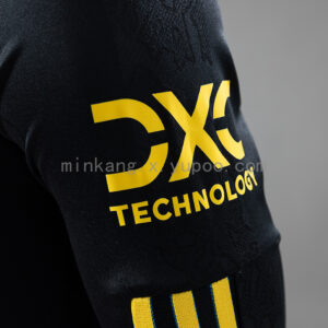 Camiseta Manchester United 1990 Retro Visita - detalle manga