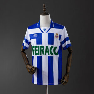 Camiseta Deportivo La Coruna 2000 Retro Local — detalle escudo