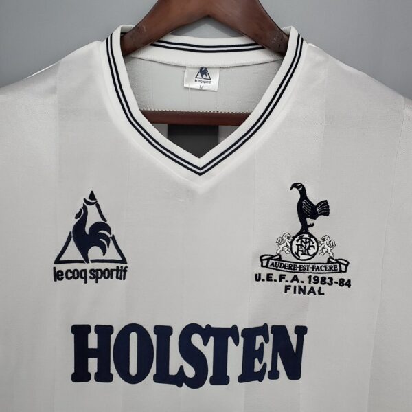 Camiseta Tottenham Hotspur 1983/84 Retro Local - textura del material