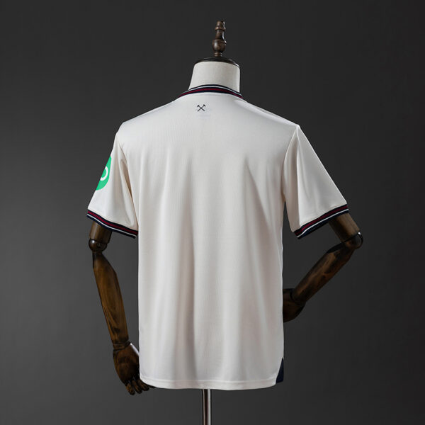 Camiseta West Ham United 2023/24 Visita - vista lateral