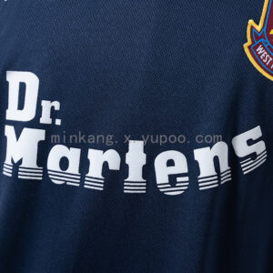 Camiseta West Ham United 2000/01 Retro Tercera - detalle