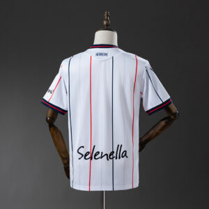 Camiseta Bologna 2023/24 Visita - detalle tejido y líneas