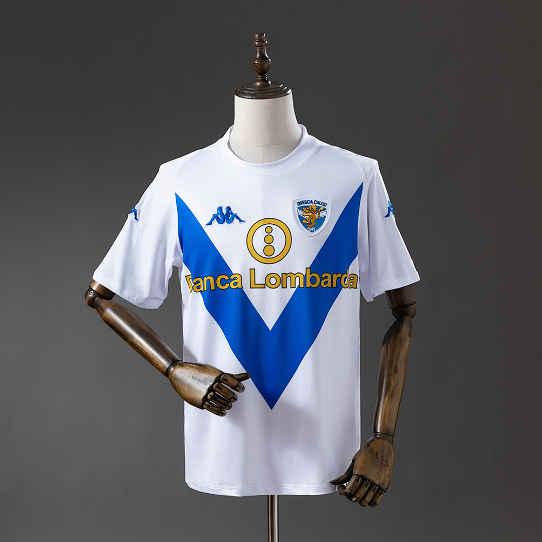 Camiseta Brescia Calcio 2000/01 Retro Local - vista frontal