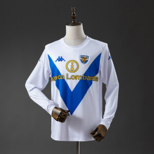 Camiseta Brescia 2003 Retro Local Manga Larga - vista frontal