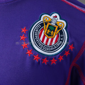Camiseta Cruz Azul 2002/03 Retro Tercera - detalle cuello y borde