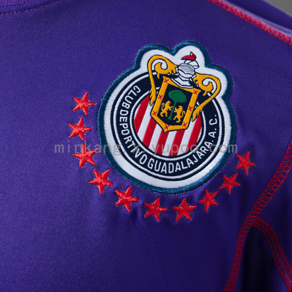 Camiseta Cruz Azul 2002/03 Retro Tercera - detalle cuello y borde