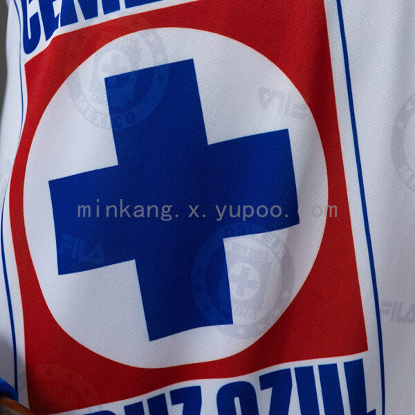 Camiseta Cruz Azul 1998 Local Manga Larga - detalle general