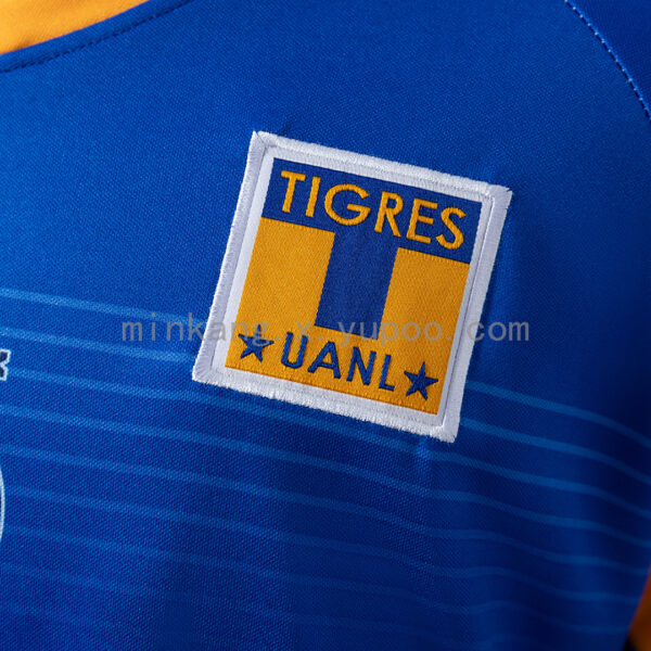 Camiseta Tigres UANL 2006 Retro Local - detalle tejido