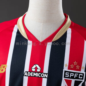 Camiseta Sao Paulo 2024/25 Visita — detalle tejido