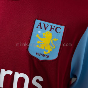Camiseta Aston Villa 2008/09 Retro Local - detalle