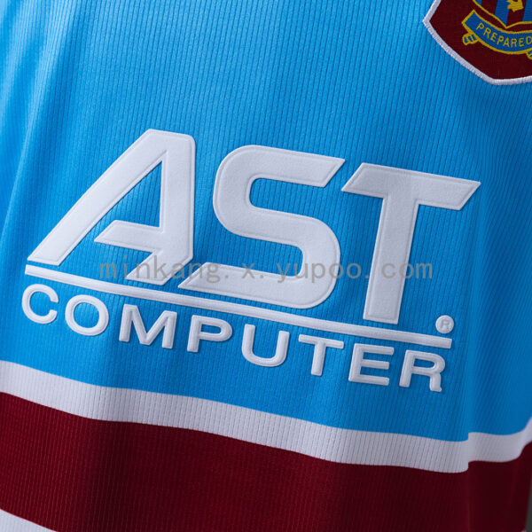 Camiseta Aston Villa 1995/96 Retro Local - detalle