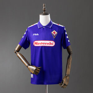 Camiseta Fiorentina 1998 Retro Local - vista frontal completa