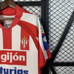 Camiseta Sporting de Gijón 2016/17 Retro Local — vista frontal