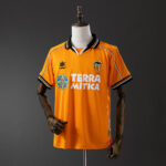 Camiseta Valencia CF 2000/01 Retro Visita — detalle escudo