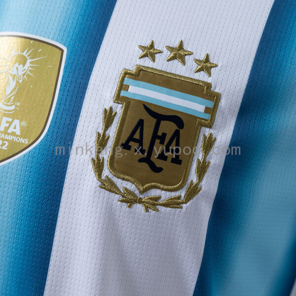 Camiseta Argentina 2026 Local Manga Larga - vista frontal