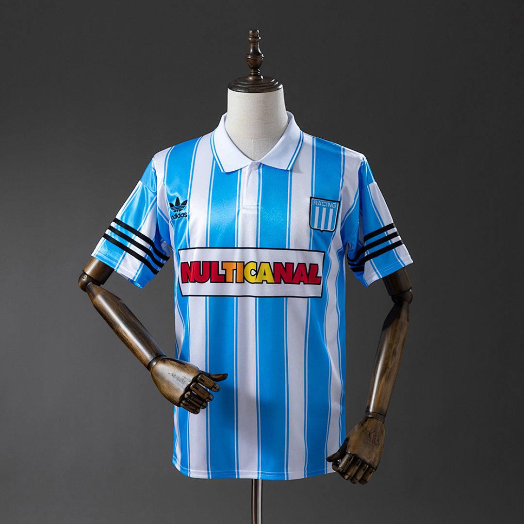 Camiseta Racing Club 1995 Retro Local - vista frontal