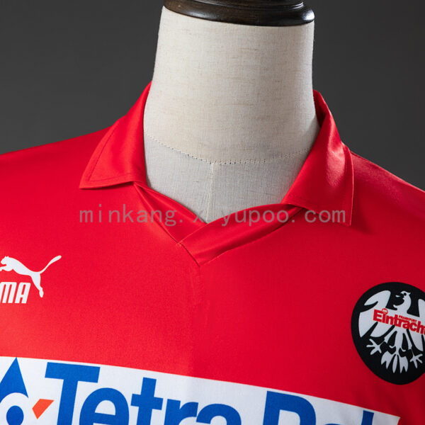 Camiseta Eintracht Frankfurt 2022/23 Local Manga Larga - vista trasera