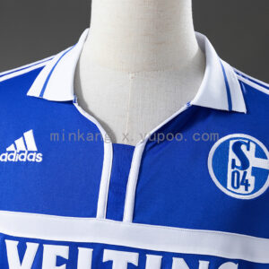 Camiseta Schalke 04 2004 Retro Local - vista lateral