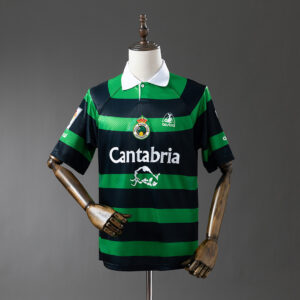 Camiseta Racing de Santander 2012/13 Retro Local — detalle escudo