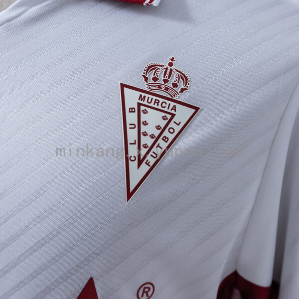 Camiseta Real Murcia 2022/23 Visita — detalle etiqueta