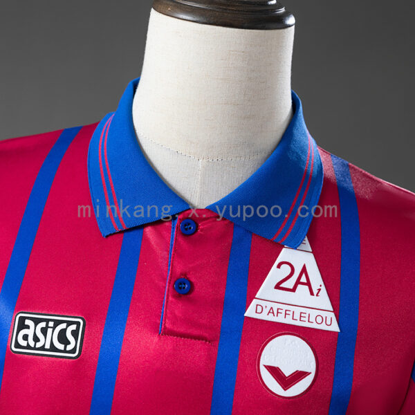 Camiseta Girondins de Bordeaux 1990/91 Retro Local - detalle escudo