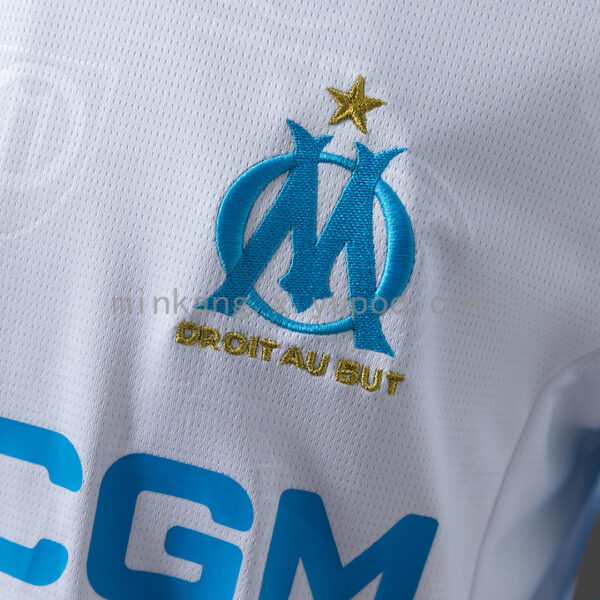 Camiseta Olympique de Marseille 2023/24 Local Manga Larga - vista completa frontal