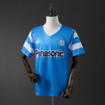 Camiseta Olympique de Marseille 1990 Retro - detalle del logo Adidas