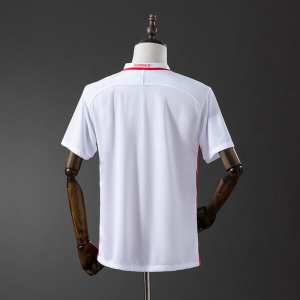 Camiseta AS Monaco 1990 Retro Local - vista frontal
