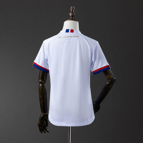 Camiseta Bahia 2023/24 Local Mujer — detalle del tejido