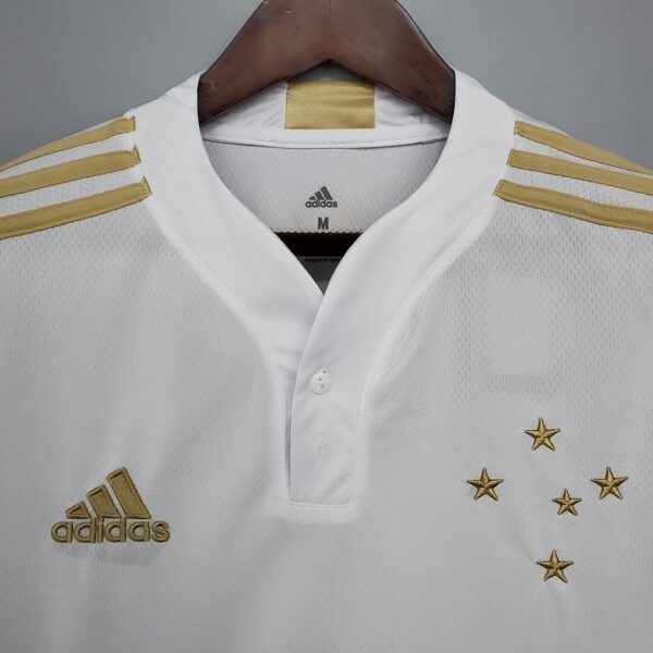 Camiseta Cruzeiro 2023/24 Visita — detalle patrocinador