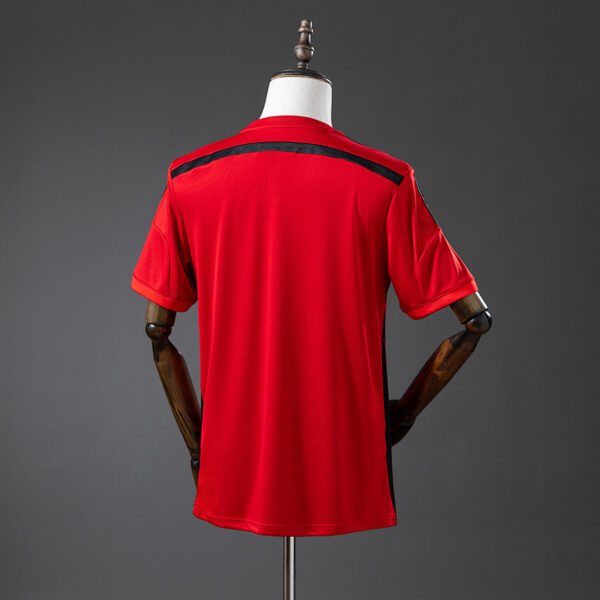 Camiseta Flamengo 2016/17 Retro Visita — detalle de manga