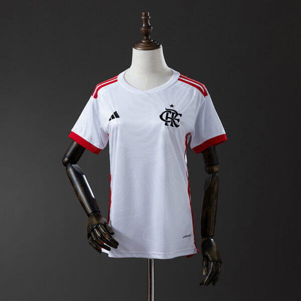 Camiseta Flamengo 2023/24 Visita Mujer — vista frontal