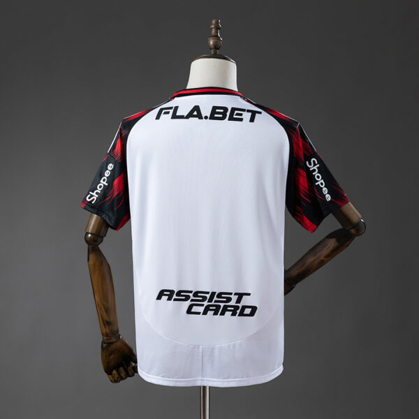 Camiseta Flamengo 2023 Visita — vista frontal completa sobre maniquí