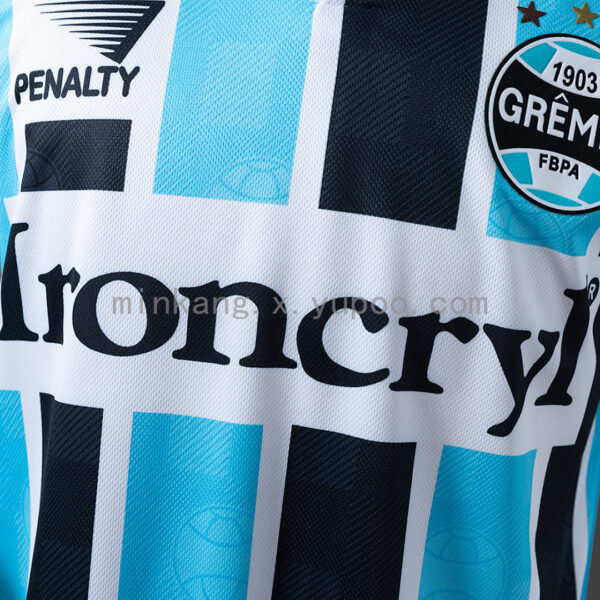 Camiseta Grêmio 1995 Retro Local — detalle patrón